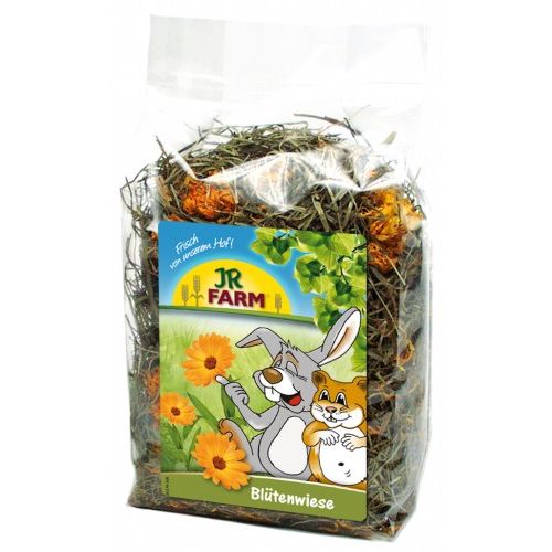 JR FARM Blütenwiese 100g getrocknete Kräuter und Blüten für Nager und Kaninchen