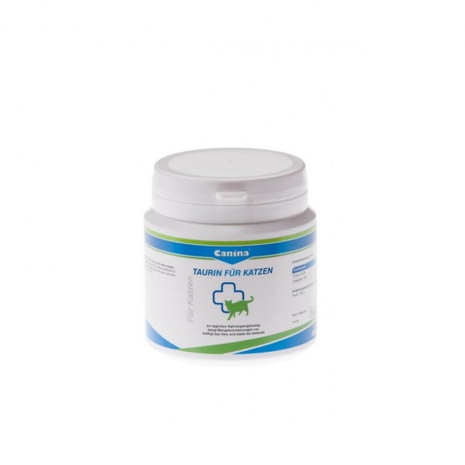 Canina Pharma Taurin Pulver für Katzen (100g) – Essenzieller Aminosäuren-Zusatz für Herz & Sehkraft