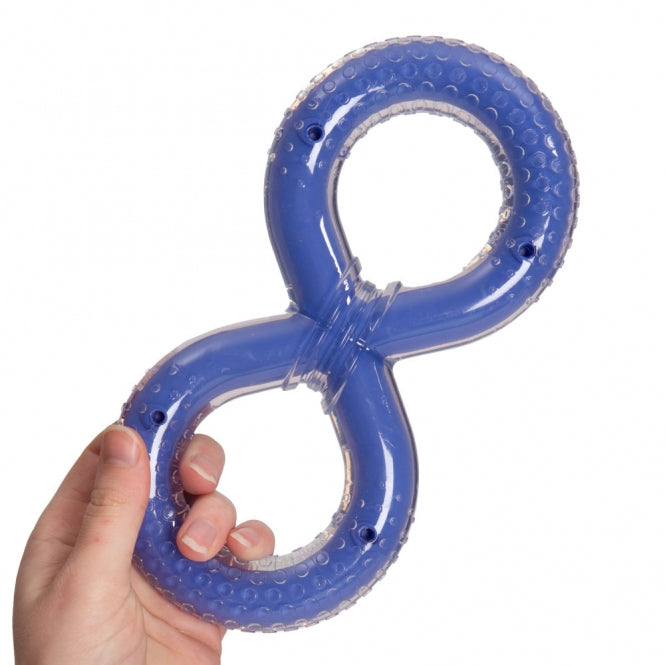 Zeus Duo 8-Knoten mit Speckduft – Robustes Tau- & Kauspielzeug für Hunde
