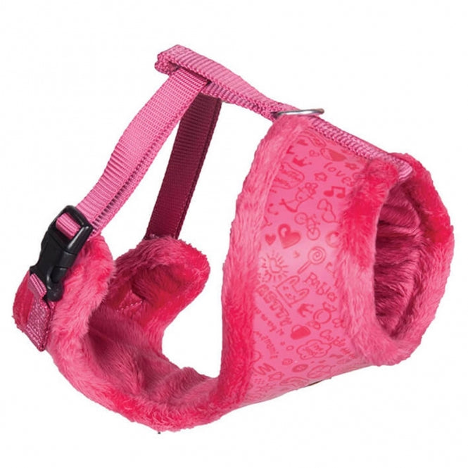 Karlie Brustgeschirr Mellow Pink 48-66cm gepolstertes Hundegeschirr