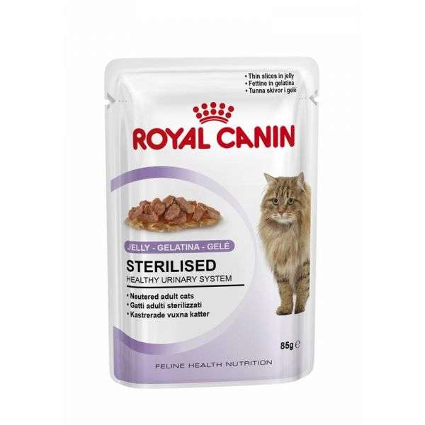 Royal Canin Feline Sterilised in Gelee 12x85g Frischebeutel Katzennassfutter