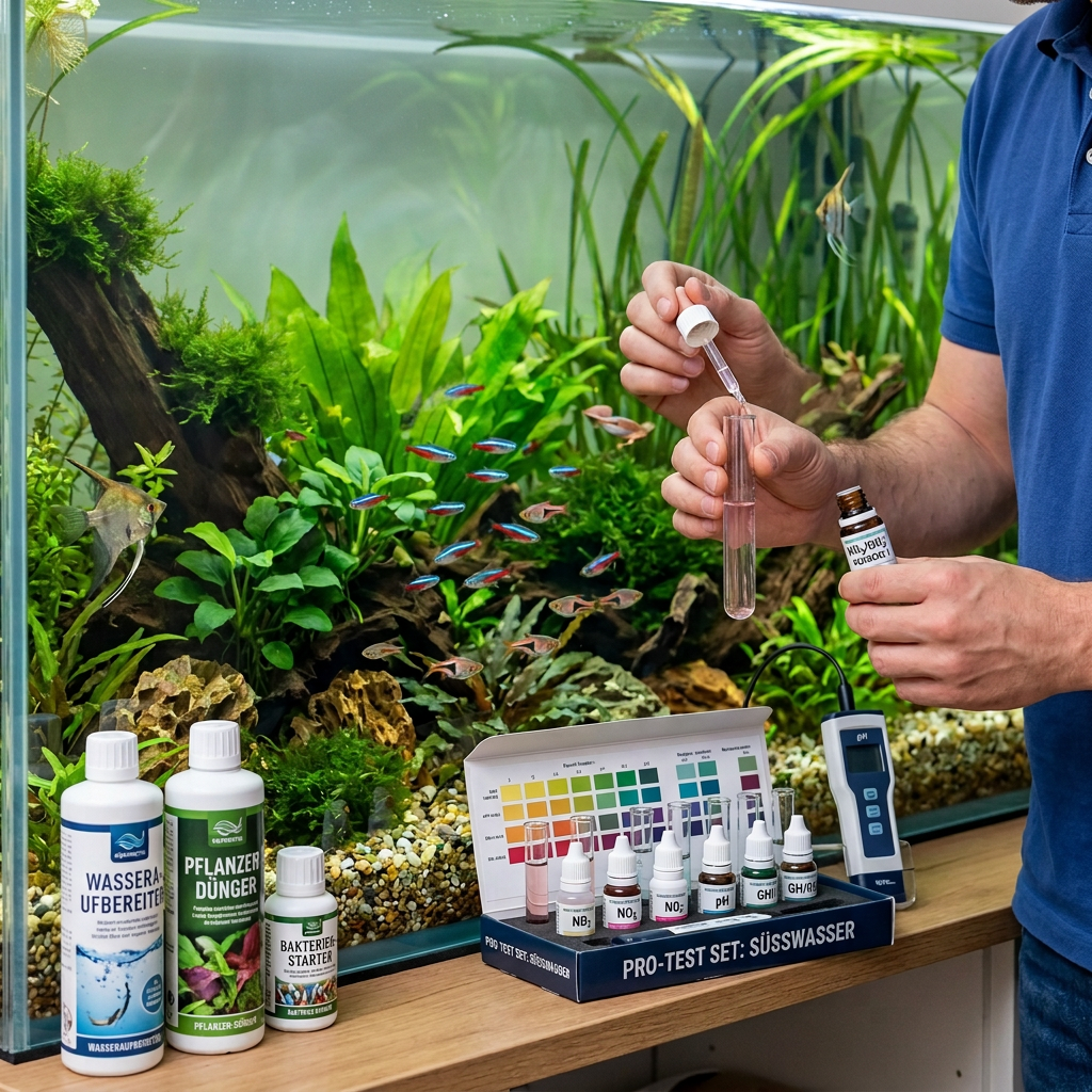 Wasserpflege & Tests