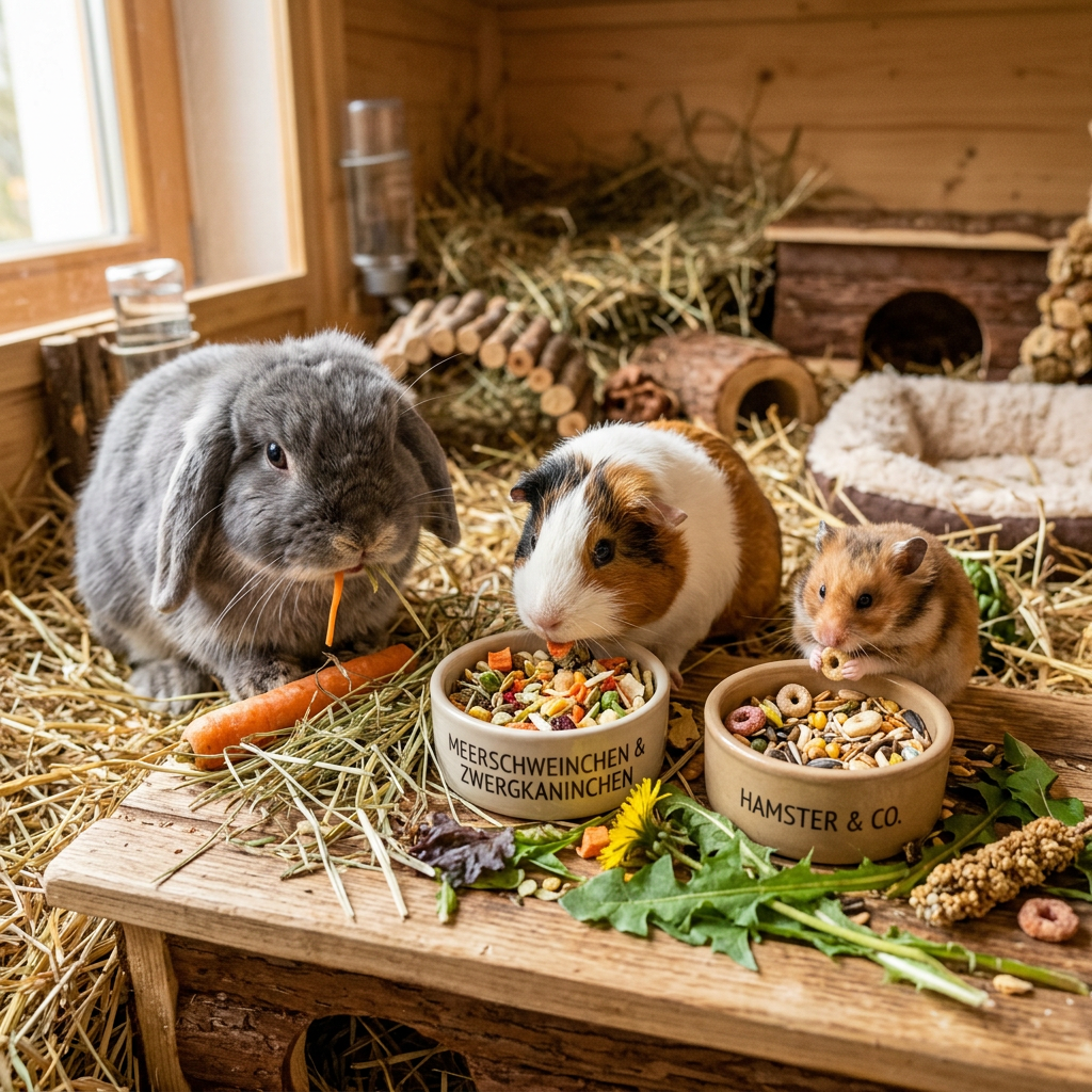 Kleintierfutter & Snacks