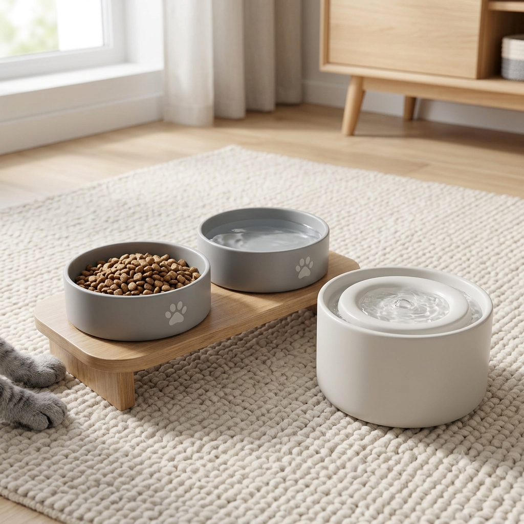 Katzennäpfe & Tränken