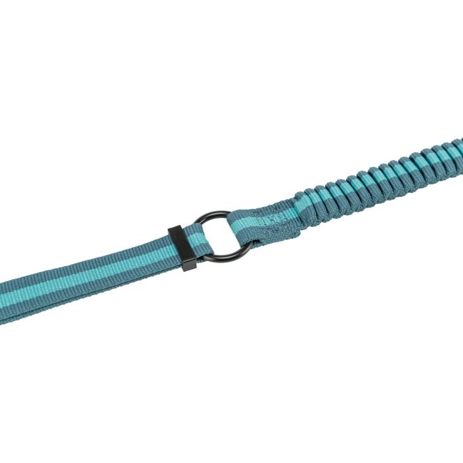 Hier ist die Aufbereitung für die Trixie Jogging-Hundeleine (grafit/aqua), optimiert für das direkte Anlegen oder den Import in Shopify:  1. Produkttitel (Title)