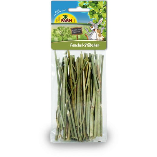JR Farm Fenchel-Stäbchen 15g getreidefreier Fenchelsnack für Nager und Zwergkaninchen
