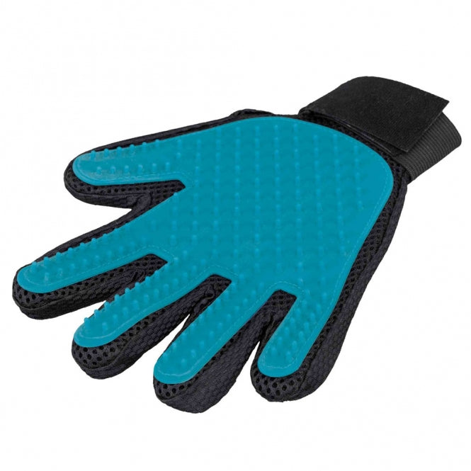 Trixie Fellpflege-Handschuh – Sanfte Striegel- & Massagebürste für Hunde & Katzen