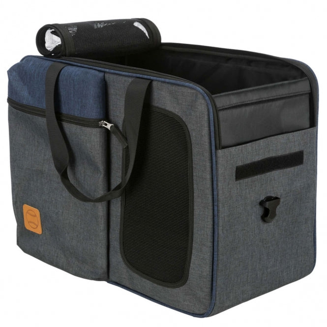 Multifunktionale Trixie Tara 2 in 1 Transporttasche und Rucksack für kleine Hunde und Katzen mit Netzeinsätzen