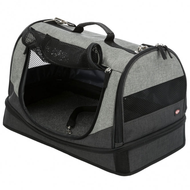 Trixie Reisebett und Tragetasche Holly – 2-in-1 Transporttasche & Kuschelbett