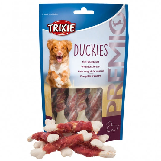 Trixie Premio Duckies – 100 g Hunde-Snacks mit Entenfleisch