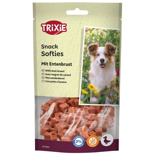 Trixie Premio Duck Softies – 100 g Saftige Hundesnacks mit Ente