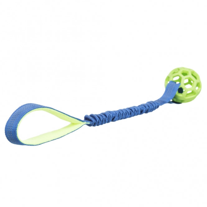 Trixie Bungee Tugger mit Ball – Aktions- & Zerrspielzeug für Hunde