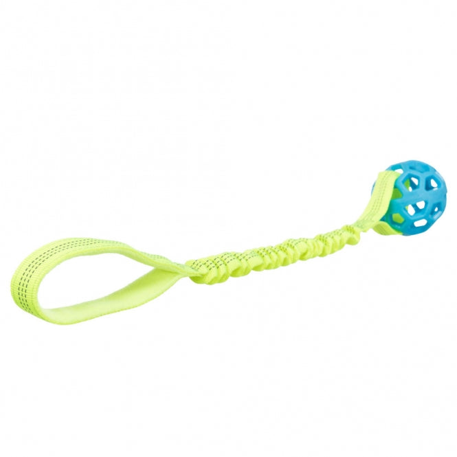 Trixie Bungee Tugger mit Ball – Aktions- & Zerrspielzeug für Hunde