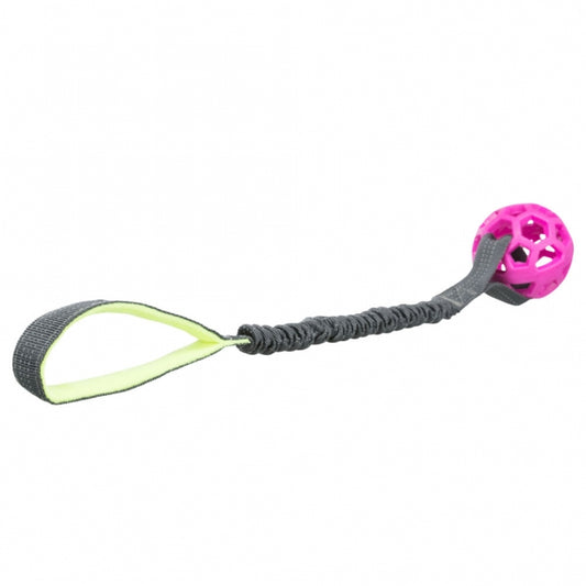 Trixie Bungee Tugger mit Ball – Aktions- & Zerrspielzeug für Hunde