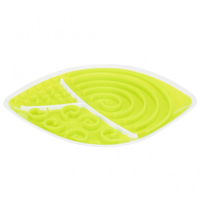 Trixie Lick’n'Snack Schleckplatte Blatt – Beruhigende Schleckmatte für Hunde & Katzen