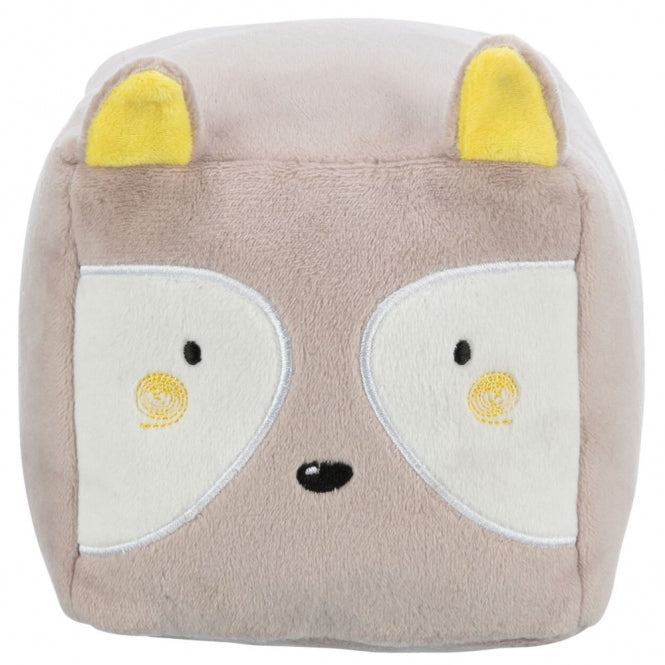 Weicher Trixie Junior Plüsch-Fuchs in der Größe 13 cm mit geräuschlosem Ultraschall-Quietscher für Welpen