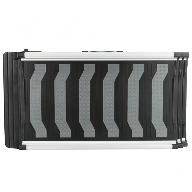 Trixie 3-fach Teleskop-Rampe Aluminium/TPR – Rutschfeste Einstiegshilfe für Hunde