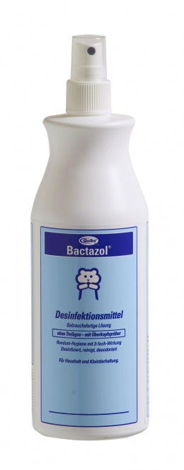 Bactazol Desinfektionsmittel 500ml Sprühflasche für Tierumgebung und Käfige