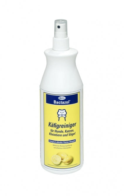 Bactazol Käfigreiniger 500 ml – Kraftvoller Schaumreiniger für Gehege, Volieren & Transportboxen