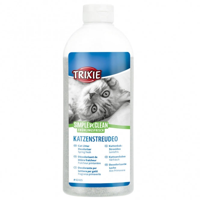 Trixie Simple'n'Clean Katzenstreudeo Frühlingsfrisch 700g Streudose zur Geruchsneutralisierung im Katzenklo