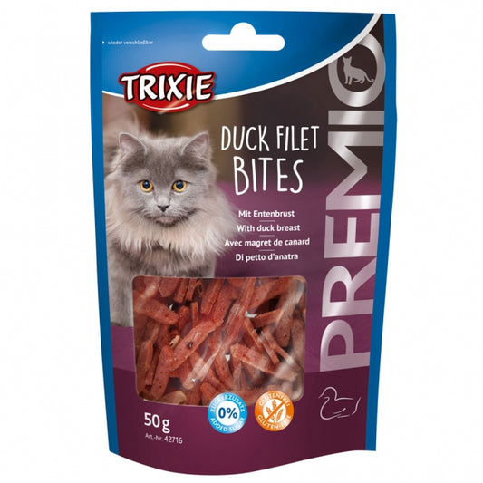 Trixie PREMIO Duck Filet Bites 50g fleischiger Entensnack für Hunde
