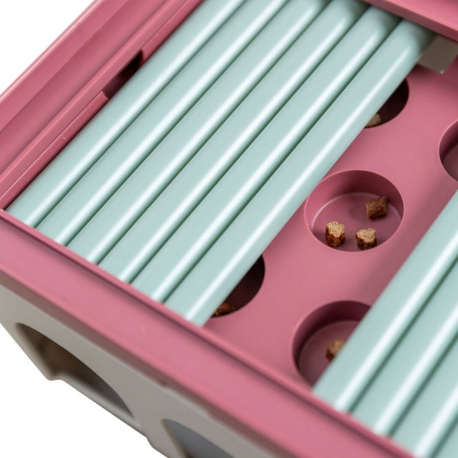 Trixie Rod Box Katzenspiel – Fummelbrett & Intelligenzspielzeug für Katzen