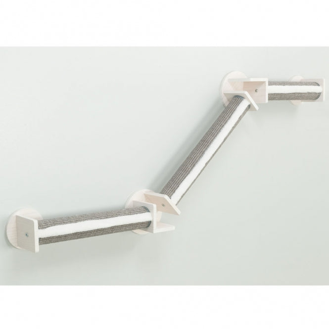 Trixie Kletterlandschaft Wand-Set 2 – Mehrteiliges Wandparkour-Set für Katzen