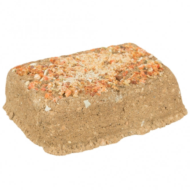 Trixie Lehmstein mit Karotte 100 g – Mineralstein & Zahnpflege für Kleintiere