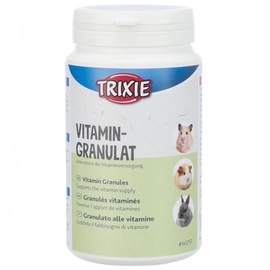 Trixie Vitamin-Granulat für Kleintiere 220g Dose Nahrungsergänzung für Kaninchen und Nager