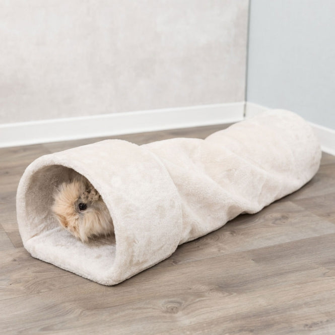 Trixie Kuscheltunnel für Kleintiere – Weicher Spiel- & Schlummer-Tunnel
