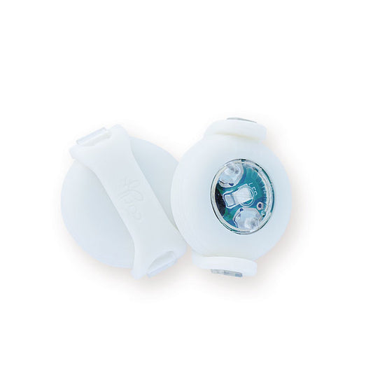 Curli Luumi LED Sicherheitslicht Weiß für Hundegeschirr und Halsband