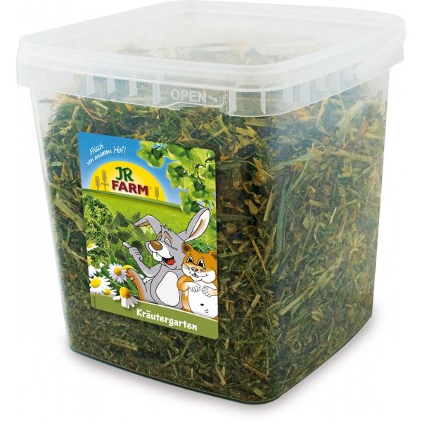 JR Farm Kräutergarten im Eimer 500g gesunde Kräutermischung für Nager und Zwergkaninchen