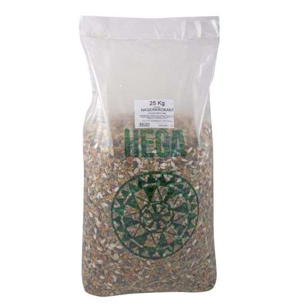 Classic Friends Nagerkrokant 25kg Sack knuspriges Hauptfutter für Nager